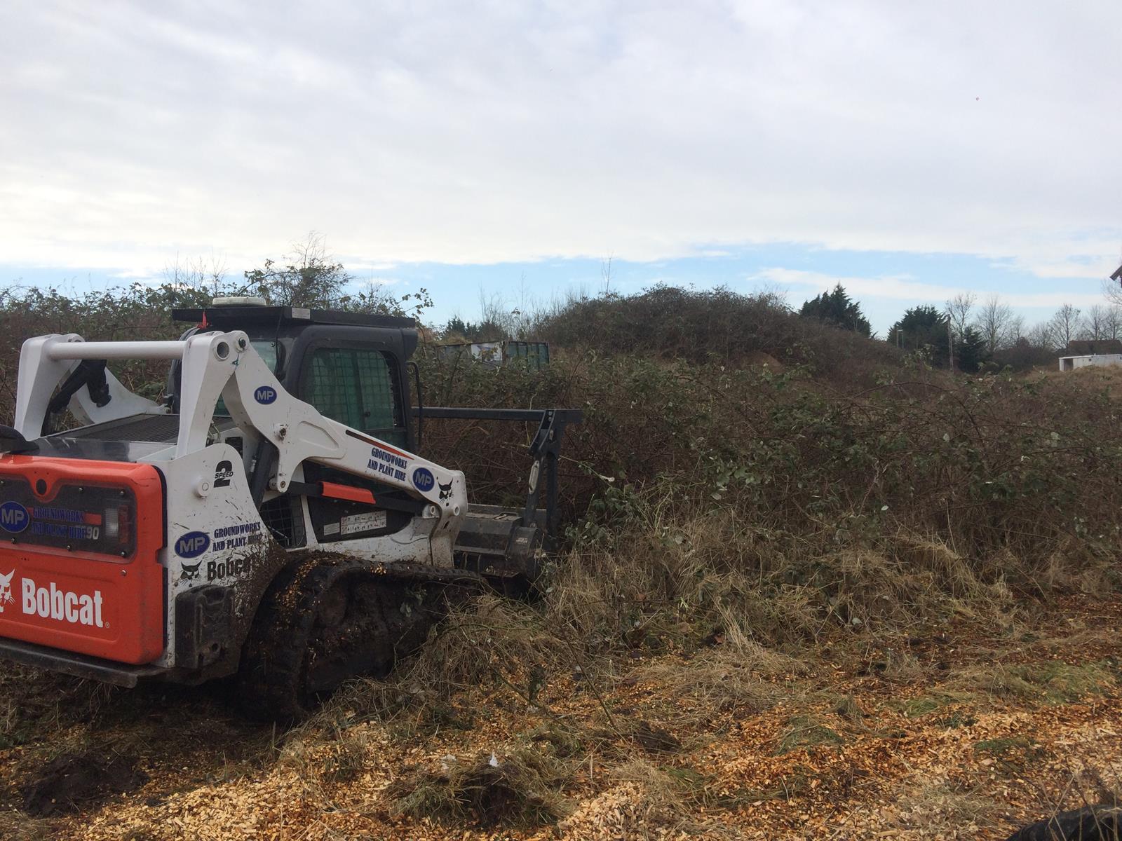 MP Groundworks Bobcat Forestry Mulcher 02 MP Groundworks Bobcat Forestry Mulcher 02